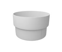 Муфта трубы соед. GL Классика 120/90 мм ПВХ (Белый)