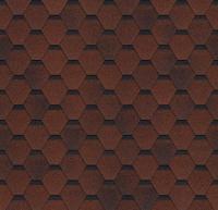 Гибкая черепица Финская Соната ТЕХНОНИКОЛЬ (Красный)