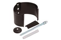 Кронштейн трубы на кирпич GL PU 125/90 мм металлич (RAL 8017)