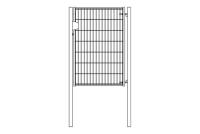 Калитка Light No Lock 2,03х1 GrandLine ГрандЛайн (RAL 6005)